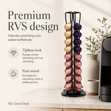 RVS Capsulehouder Zwart - My Green Deal