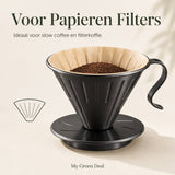 RVS Koffiefilter zwart - My Green Deal