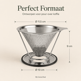 RVS Koffiefilter Herbruikbaar - My Green Deal