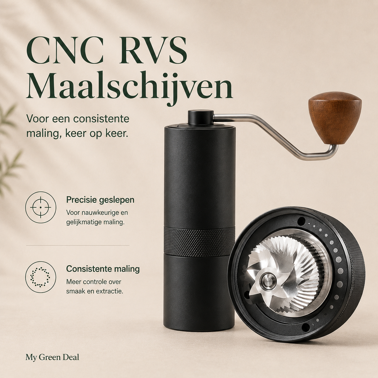 RVS koffiebundel XL - Zwart