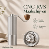 RVS Koffiemaler Zilver - My Green Deal
