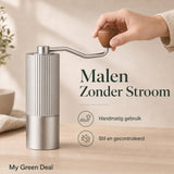 RVS Koffiemaler Zilver - My Green Deal