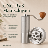 RVS koffiebundel XL - Zilver