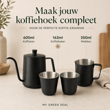 RVS Koffie bundel zwart - My Green Deal