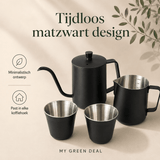 RVS Koffie bundel zwart - My Green Deal