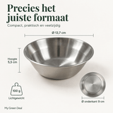RVS kom enkelwandig Ø13cm - My Green Deal