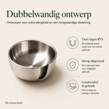 RVS serviesset dubbelwandig