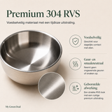 RVS kom dubbelwandig Ø10cm