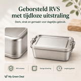 RVS Lunchbox 1200ml - My Green Deal