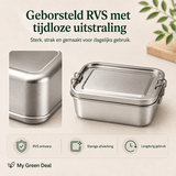 RVS Lunchbox 850ml - My Green Deal