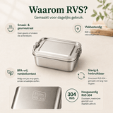 RVS Lunchbox 850ml - My Green Deal