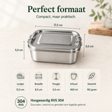 RVS Lunchbox 400ml - My Green Deal
