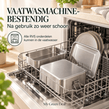 RVS lunchbox 760+1200ml - My Green Deal