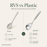 RVS Opscheplepel 33 cm - My Green Deal