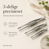 RVS keukenpincet set van 3 - My Green Deal
