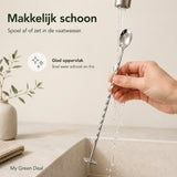 RVS Cocktail Barlepel - My Green Deal
