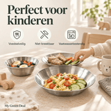 RVS serviesset enkelwandig - My Green Deal