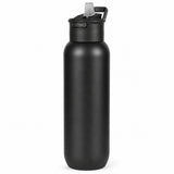 RVS bidon zwart 1000ml - My Green Deal