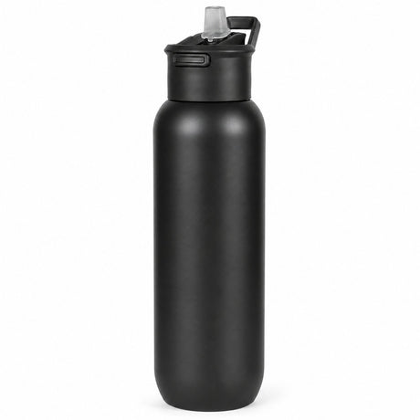 RVS bidon zwart 1000ml - My Green Deal