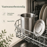 RVS Theezeef met Deksel – Thee Infuser - My Green Deal