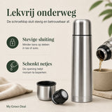 RVS Thermosfles (dubbelwandig) 750ml - My Green Deal