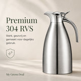 RVS thermoskan 1L - My Green Deal