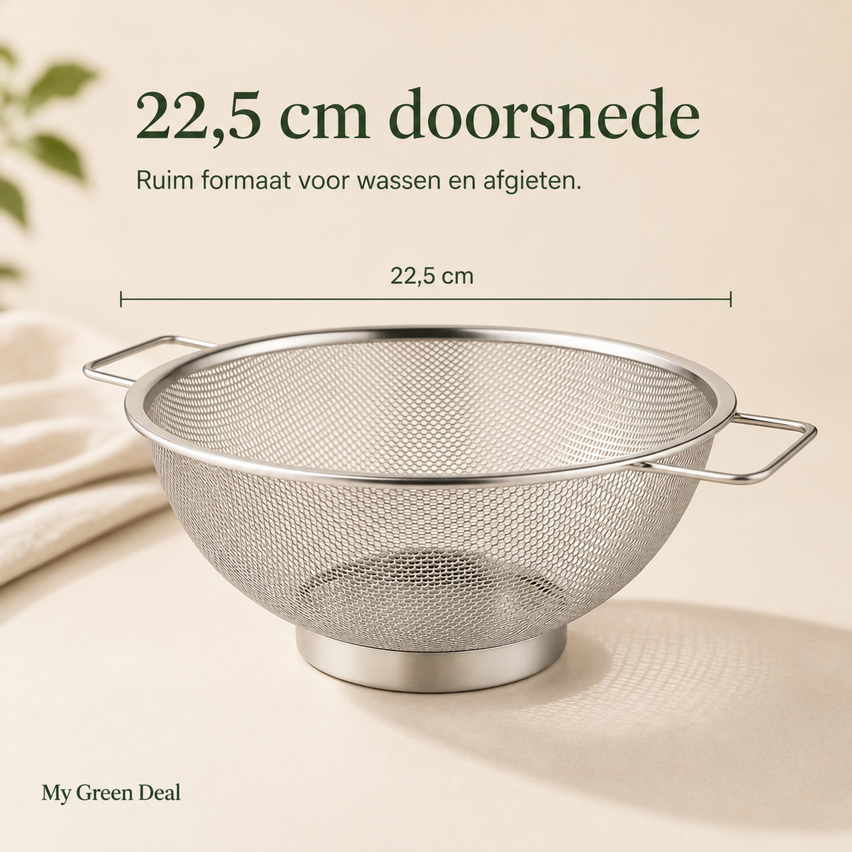 RVS Voorbereidingsset 4-delig