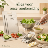 RVS Voorbereidingsset 4-delig