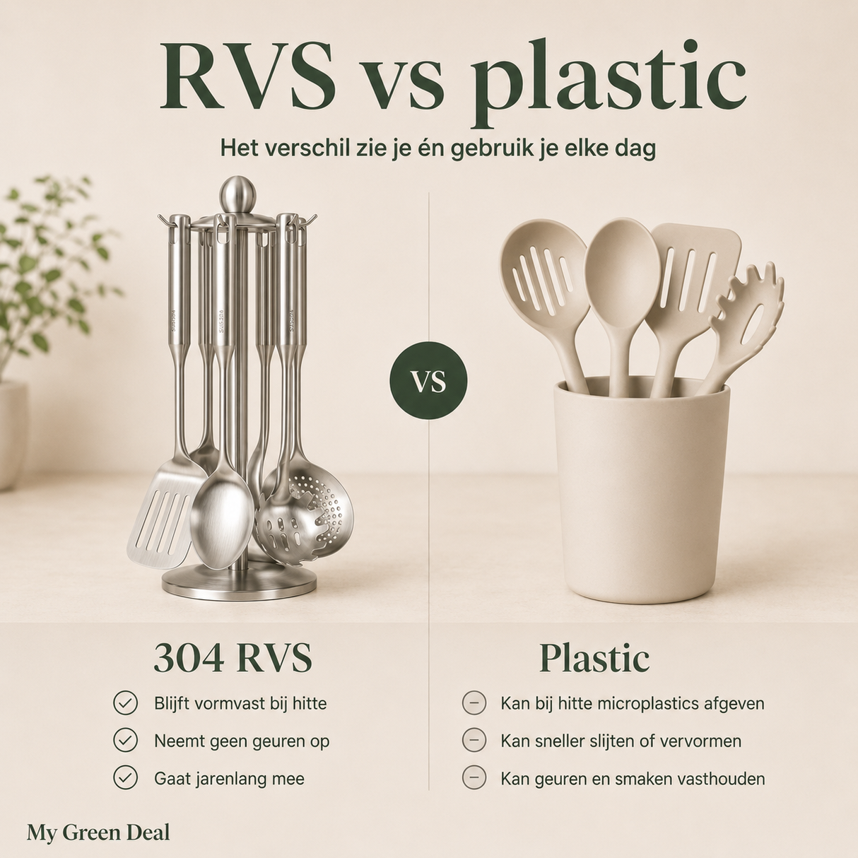 RVS Keukengerei set XL