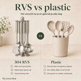RVS Keukengerei set XL