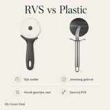 RVS Pizzasnijder - My Green Deal