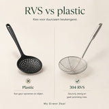 RVS Schuimspaan 14cm - My Green Deal
