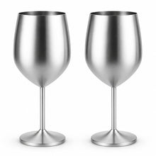 RVS Wijnglazen Set – Cocktailglazen 2 stuks