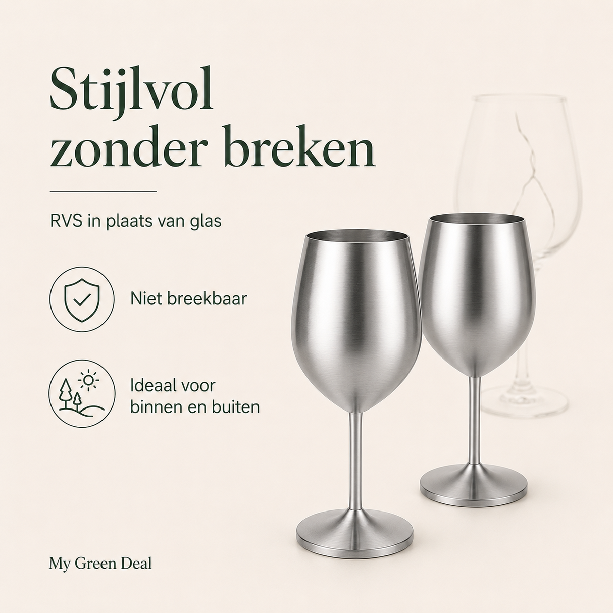 RVS Wijn bundel