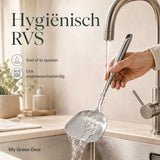 RVS Wokspatel 38 cm - My Green Deal