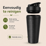 RVS Shakebeker (Zwart) - My Green Deal