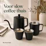 RVS Koffie bundel zwart - My Green Deal