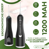 My Green Deal – Premium Waterflosser Draadloos Zwart