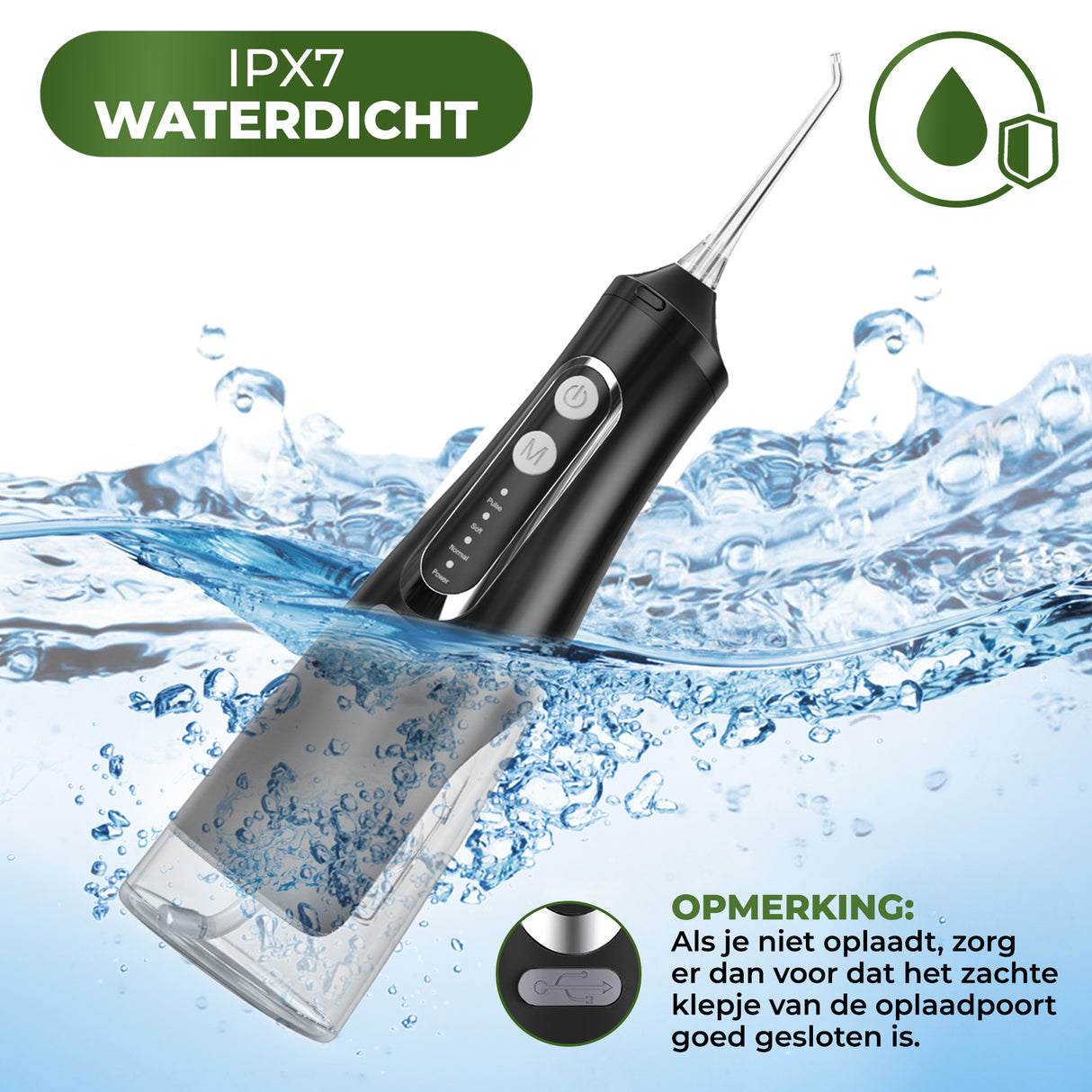 Waterflosser & Elektrische Tandsteenverwijderaar Bundel