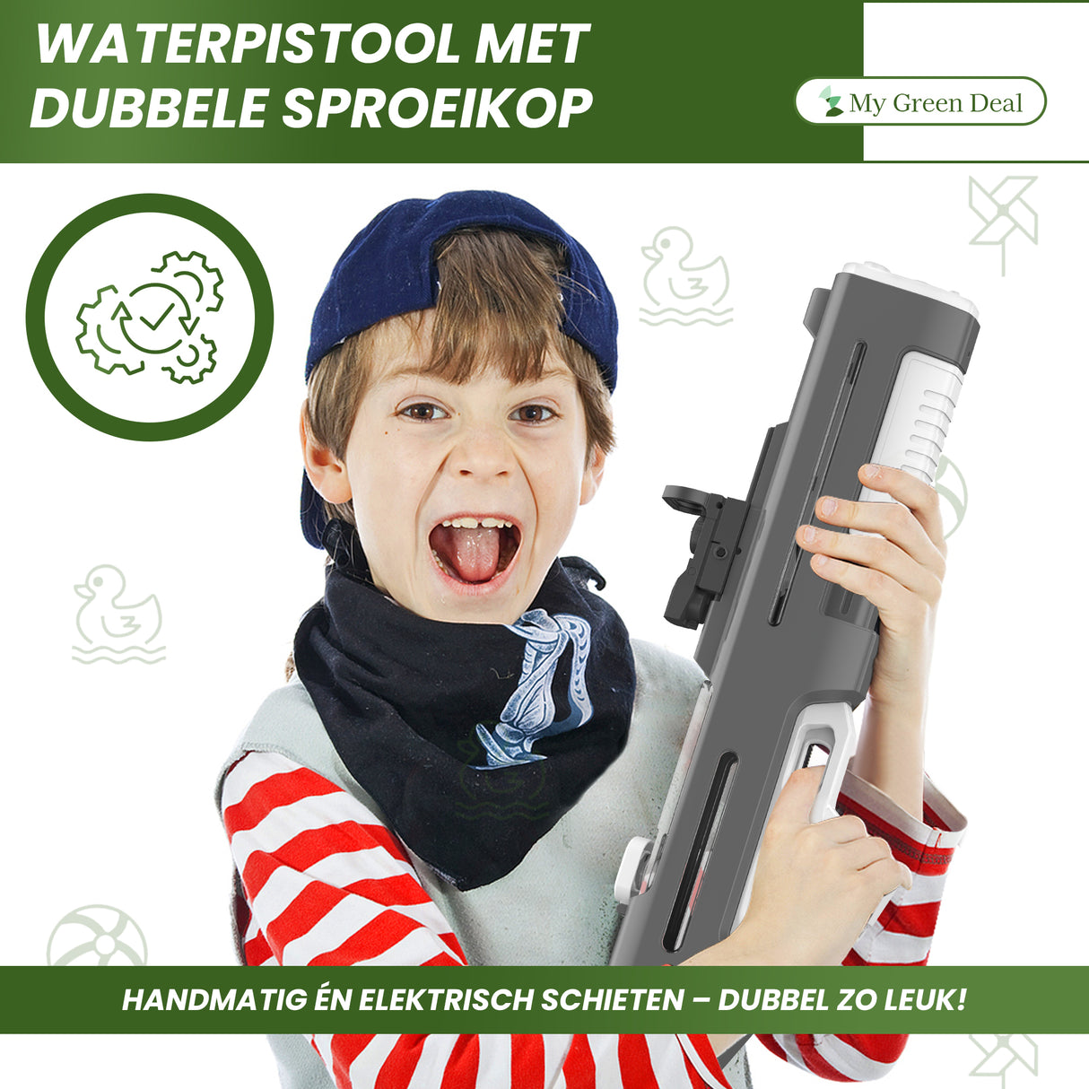 Retourdeal - Elektrisch Waterpistool 55 cm