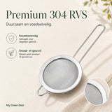 RVS Puntzeef / Cocktail Zeef - My Green Deal