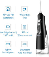 My Green Deal - Waterflosser Draadloos - Elektrische Tandenflosser- Monddouche - Mondverzorging - Flosapparaten - Tongreiniger image 5