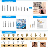 My Green Deal-Houtbrander Set-77 delig-Pyrografie-Soldeerbout-Houtbrander Voor Hobby-Brandpen-Soldeerset-Houtbewerking-Hout Graveren-Graveerpen-Pyrography image 7