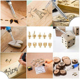 My Green Deal-Houtbrander Set-77 delig-Pyrografie-Soldeerbout-Houtbrander Voor Hobby-Brandpen-Soldeerset-Houtbewerking-Hout Graveren-Graveerpen-Pyrography image 2