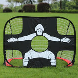 My Green Deal - Voetbaldoeltjes set van 2 - Voor Kinderen en Volwassenen - 110x80x80 cm - Inklapbaar - Opvouwbaar - Voetbalgoal - Voetbaldoel Groot image 10